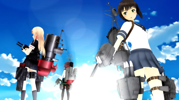 改造モデル アニメ艦これedのアレ Mmd艦これ 木村天祐 さんのイラスト ニコニコ静画 イラスト