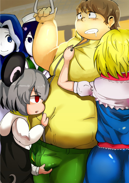 逆痴漢 ニコニコ静画 イラスト