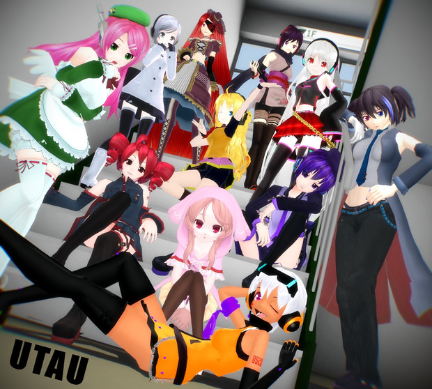 Utau だよ 全員集合 Lazy さんのイラスト ニコニコ静画 イラスト