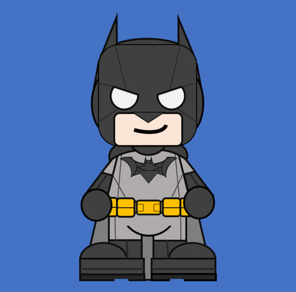 シンプルなバットマン でぃぐ さんのイラスト ニコニコ静画 イラスト