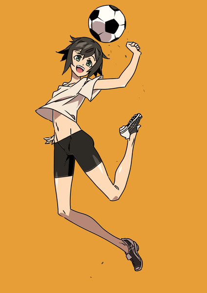 サッカー少女 がんぐれ さんのイラスト ニコニコ静画 イラスト