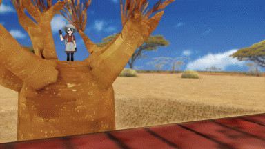 【GIFアニメ】ネコ科ジャンプ！【MMDけもフレ】