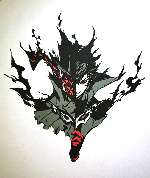 ペルソナ5 切り絵 Haru さんのイラスト ニコニコ静画 イラスト