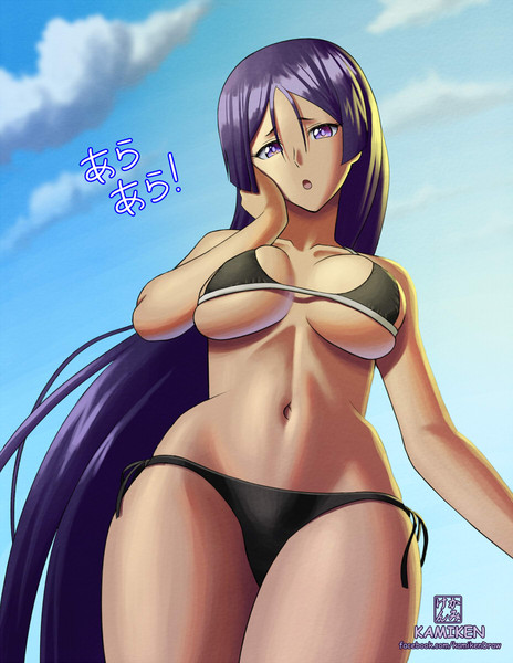 水着の源頼光 かみけん さんのイラスト ニコニコ静画 イラスト