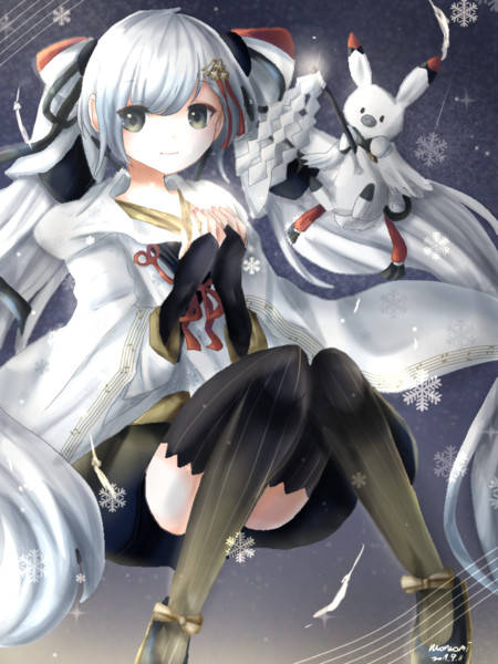 雪ミク18 ニコニコ静画 イラスト
