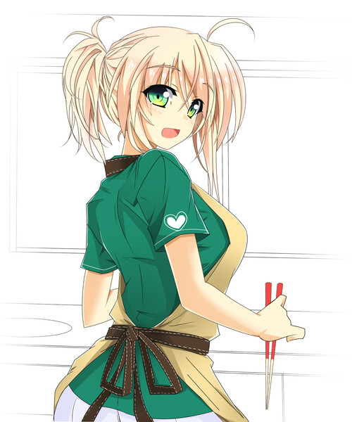 嫁山田。朝食の準備中。