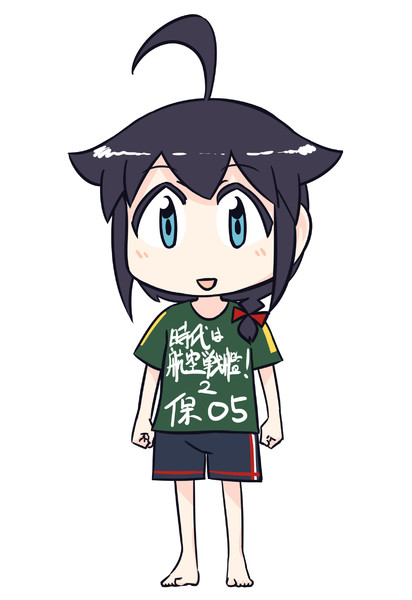 時雨の瓦版ｔシャツ 時代は航空戦艦 ２ 告知 青嵐 さんのイラスト ニコニコ静画 イラスト