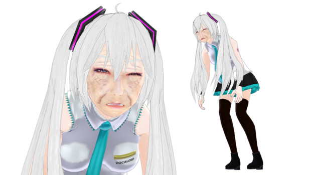 【MMDモデル配布】WEP式コスプレミク(ｼﾆｱ)