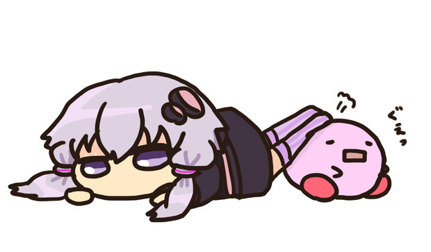 足を高くして寝る ぴらむ さんのイラスト ニコニコ静画 イラスト