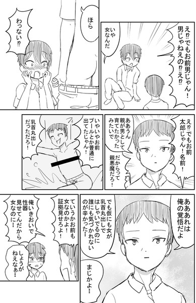 ボーイッシュな女の子の漫画７ ケム さんのイラスト ニコニコ静画 イラスト