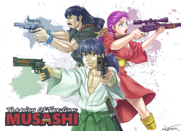 Musashi The Way Of The Gun Wolf359battle さんのイラスト ニコニコ静画 イラスト