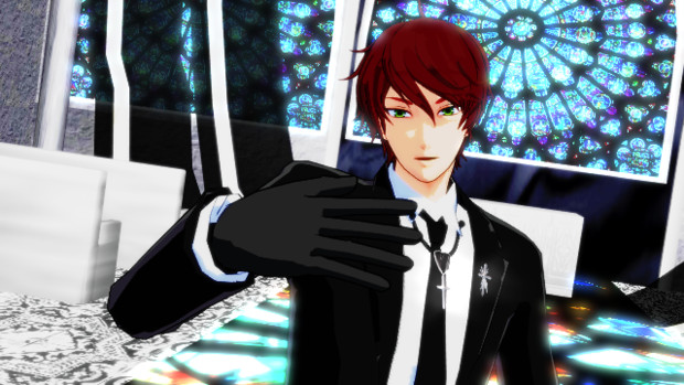 Mmd ケモ彼 緋田信長 織笠 さんのイラスト ニコニコ静画 イラスト