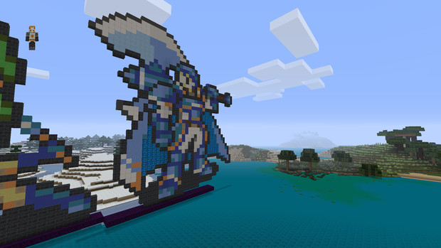 マイクラ ドット絵 ヘクトル スース さんのイラスト ニコニコ静画 イラスト