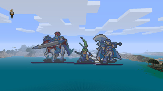 マイクラ ドット絵 烈火の剣 主人公勢 スース さんのイラスト ニコニコ静画 イラスト