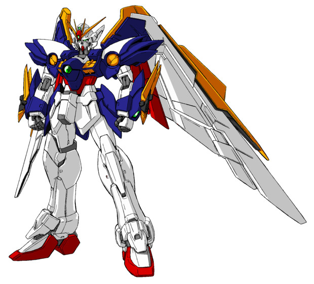 Ew版ウイングガンダム Tv版カラー 影付き コノザワ さんのイラスト ニコニコ静画 イラスト