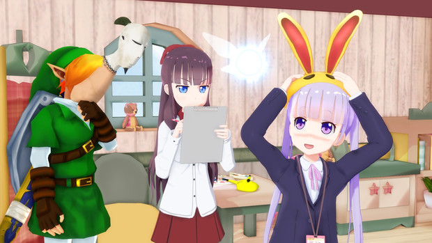 Mmd リンクの訪問 資料集め ネームペン さんのイラスト ニコニコ静画 イラスト