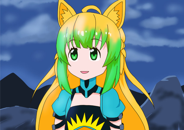 たんきょりそうがとくいなフレンズ 黒雅 さんのイラスト ニコニコ静画 イラスト