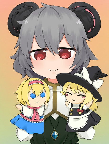 ぬいぐるみを手にするnyn姉貴 ちゃんぷる さんのイラスト ニコニコ静画 イラスト