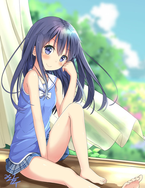 暁 私服 素足 みこフライ さんのイラスト ニコニコ静画 イラスト
