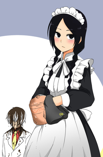お帰り下さいませご主人様 めかくり さんのイラスト ニコニコ静画 イラスト