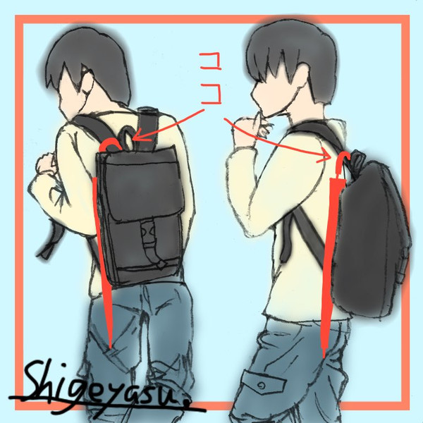 ここに傘掛けるよね ね しげやす 夏川重康 さんのイラスト ニコニコ静画 イラスト