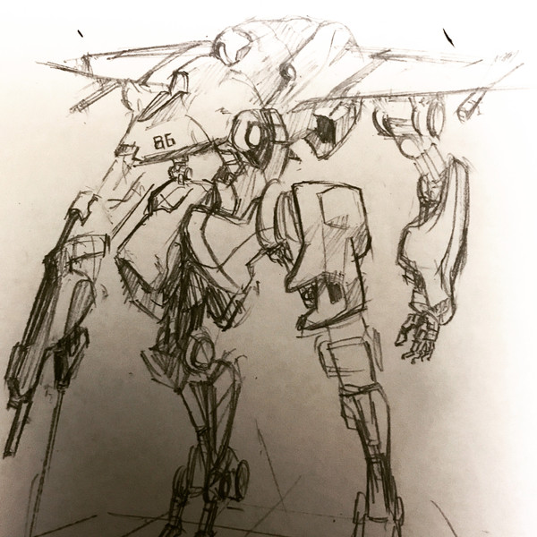 戦闘機ロボット Rev さんのイラスト ニコニコ静画 イラスト