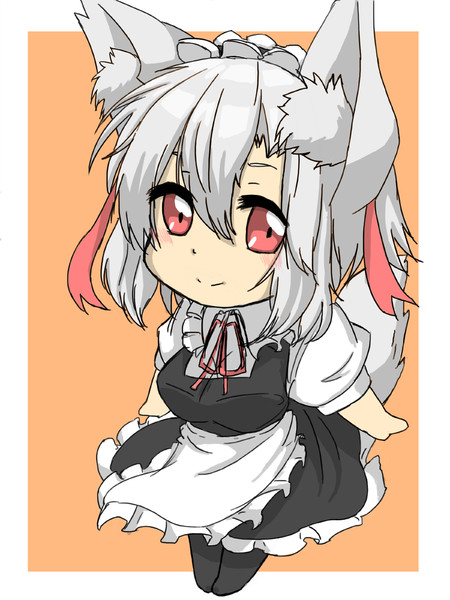 文ちゃんカラーのメイド服 犬走 椛 アキ さんのイラスト ニコニコ静画 イラスト