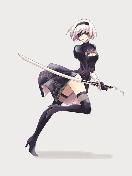 2b 幽院 さんのイラスト ニコニコ静画 イラスト