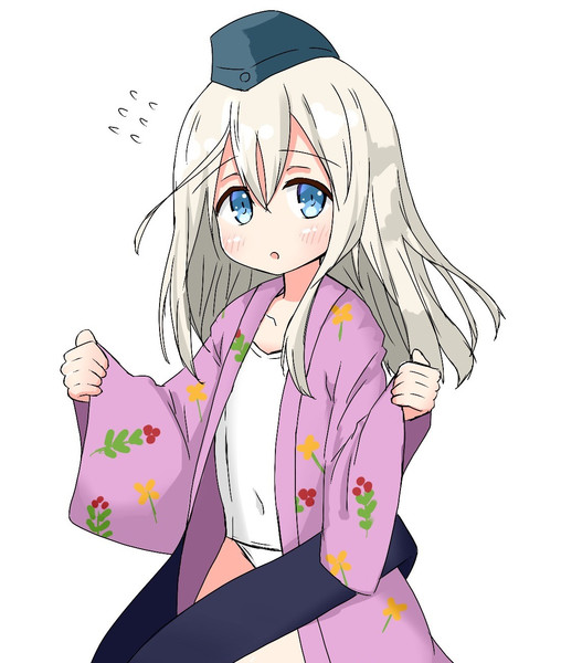 浴衣の帯が結べないゆーちゃん Ichi さんのイラスト ニコニコ静画 イラスト