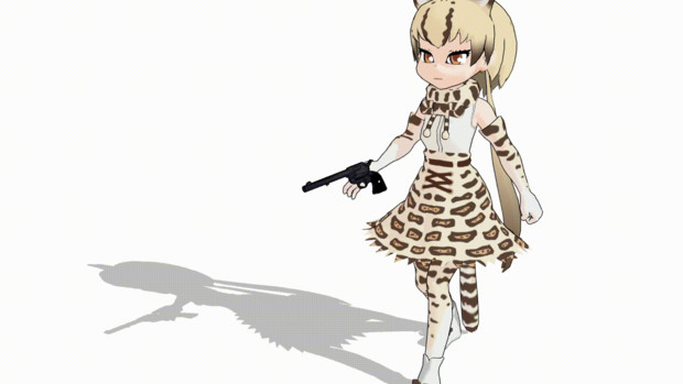 リボルバーオセロットちゃん2 自宅警備が得意なフレンズ さんのイラスト ニコニコ静画 イラスト