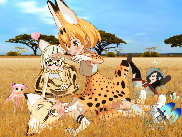 サーバルちゃんの逆襲 姫物語男 さんのイラスト ニコニコ静画 イラスト