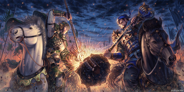 仕事絵 大戦乱 三国志バトル Tatsuya さんのイラスト ニコニコ静画 イラスト