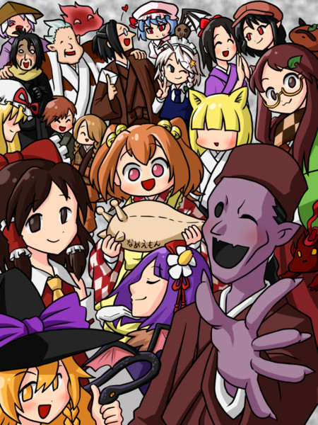 東方鈴奈庵 完結おめでとうございます じくも おおいやくみ さんのイラスト ニコニコ静画 イラスト
