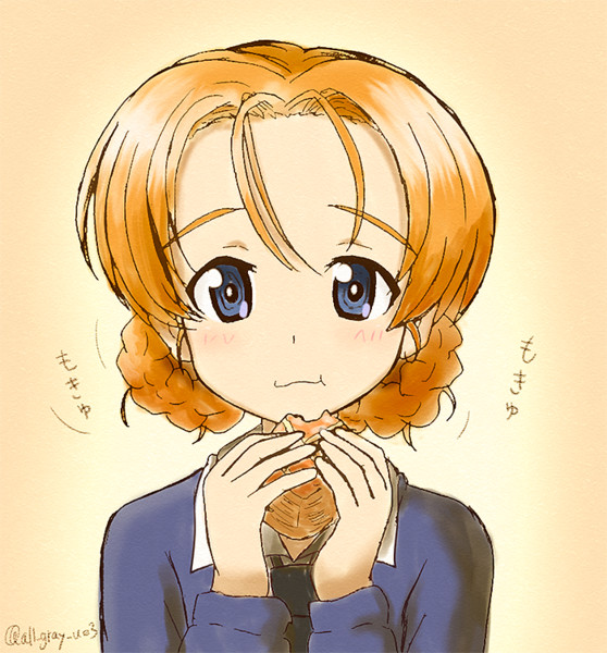 ガルパン ワンドロ オレンジペコたん 灰色プリン Nakanokami