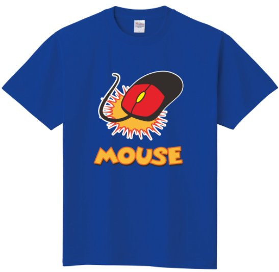 マウスのTシャツ。