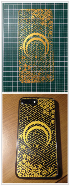 切り絵 刀剣乱舞 三日月宗近 Iphoneケース ひろ さんのイラスト ニコニコ静画 イラスト