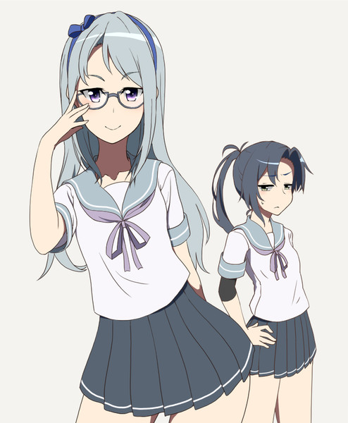 天霧の眼鏡を あやかぜ さんのイラスト ニコニコ静画 イラスト