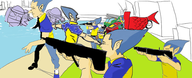 合戦 えんちょ さんのイラスト ニコニコ静画 イラスト