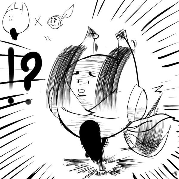 荒ぶるカービィシリーズ ニコニコ静画 イラスト