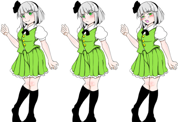 妖夢立ち絵っぽい Tukasa さんのイラスト ニコニコ静画 イラスト