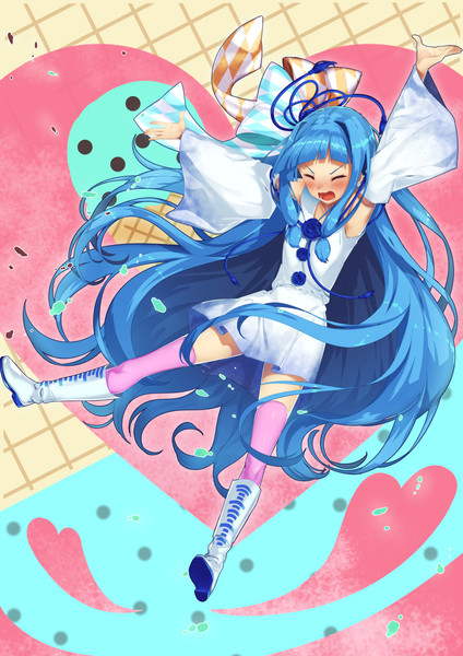 チョコミントアイスエイヤッ ぱるとねる さんのイラスト ニコニコ静画 イラスト