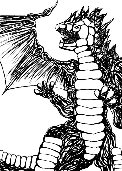怒炎壊獣ドゴラン タジ さんのイラスト ニコニコ静画 イラスト