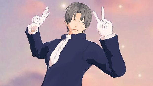 Mmd刀剣乱舞 愛言葉 へし切長谷部 Haru M さんのイラスト ニコニコ静画 イラスト