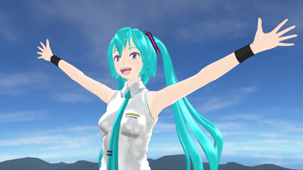 【MMDモデル配布】WEP式#初音ミク（テスト版）