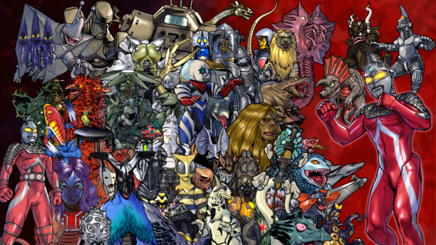 ウルトラセブン50周年 文字なし ガレオリア さんのイラスト ニコニコ静画 イラスト