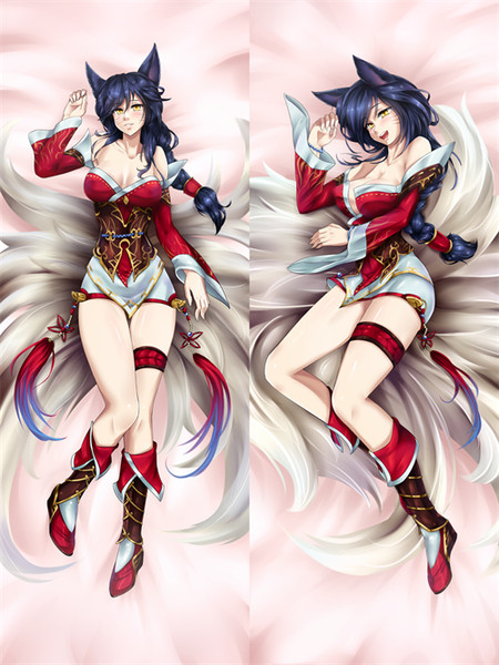 League Of Legends Ahri Fox Anime Dakimakura ゲスト さんのイラスト ニコニコ静画 イラスト