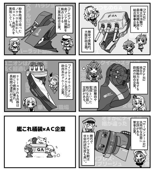 艦これ艤装×ＡＣ企業