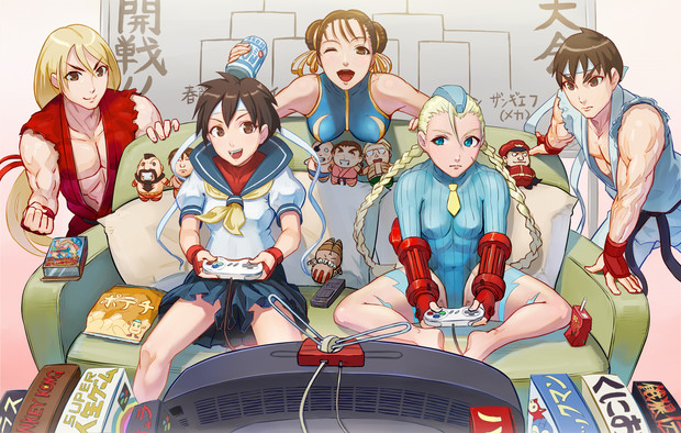 みんなで格ゲーやろっ Agira さんのイラスト ニコニコ静画 イラスト
