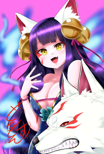 妲己獣神化おめ 卍act さんのイラスト ニコニコ静画 イラスト