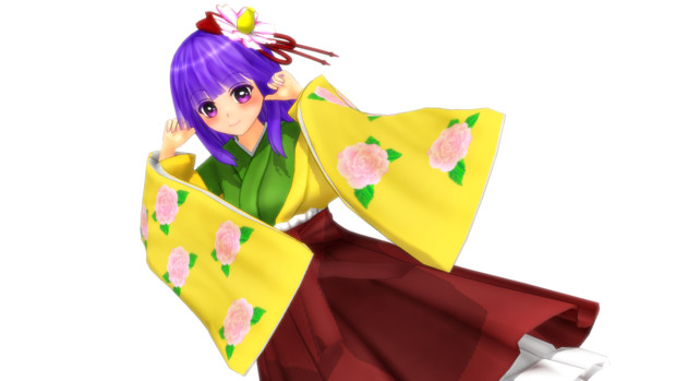 稗田阿求ver1.90（モデル配布） / たけ さんのイラスト